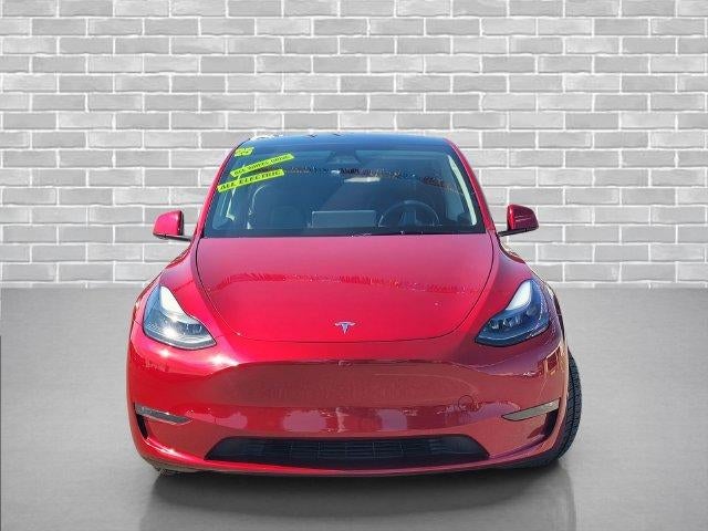 Used 2025 Tesla Model Y Long Range with VIN 7SAYGAEE4SF287374 for sale in Patterson, CA