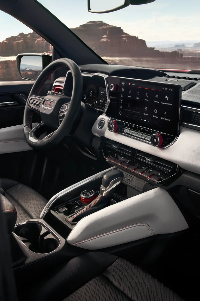 2026 GMC Canyon infotainment system at Thompson Buick GMC in PATTERSON CA