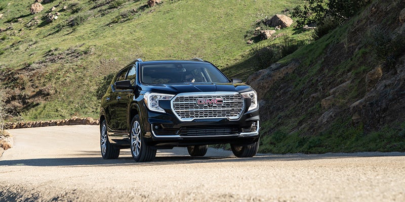2024 GMC Terrain in mountains