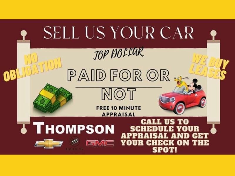 Thompson Buick GMC advertisement